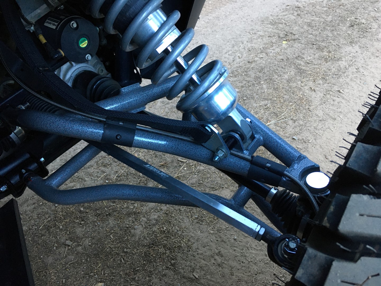 Polaris General +6 Long Travel Suspension System, Ground Control